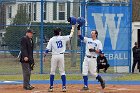 Baseball vs Nichols  Wheaton College Baseball vs Nichols College. - Photo By: KEITH NORDSTROM : Wheaton, baseball